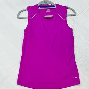 Purple Sleeveless Athletic Top